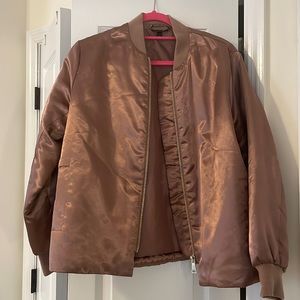 Topshop Bomber Jacket - Pink